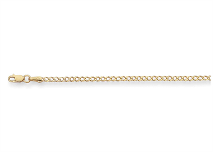 Gold Plated 5 mm Curb Chain